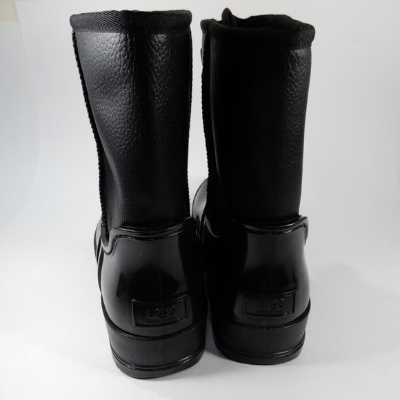 UGG Glossy Black Winter Boots - Picture 9 of 13